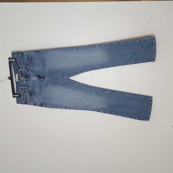 Levis 505 Straight Leg Womens Jeans Classic Medium Wash Summer Faded Iconic - Picture 12 of 16